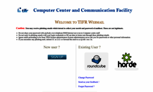 Webmail.tifr.res.in thumbnail