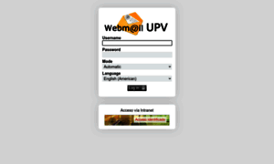 Webmail.upv.es thumbnail