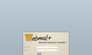 Webmail.wmich.edu thumbnail