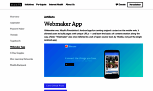 Webmaker.org thumbnail