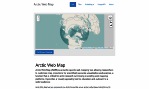 Webmap.arcticconnect.ca thumbnail