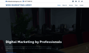 Webmarketingarmy.com thumbnail