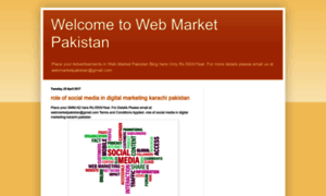 Webmarketpakistan.blogspot.com thumbnail