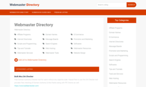 Webmaster-directory.com thumbnail