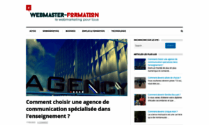 Webmaster-formation.fr thumbnail