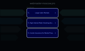 Webmaster-moscow.pro thumbnail