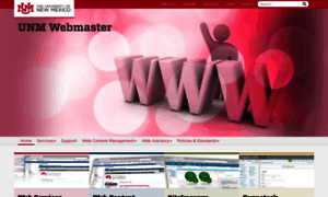 Webmaster.unm.edu thumbnail