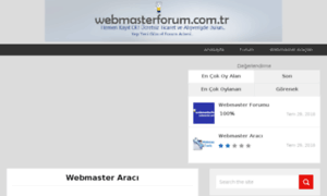 Webmasteraraci.net thumbnail