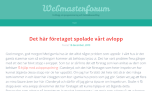 Webmasterforum.nu thumbnail