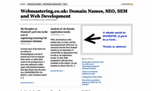 Webmastering.co.uk thumbnail