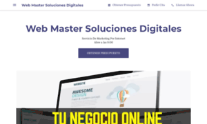 Webmastersolucionesdigitales.negocio.site thumbnail