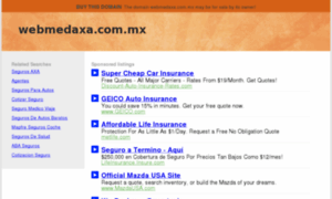 Webmedaxa.com.mx thumbnail