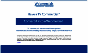 Webmercials.net thumbnail