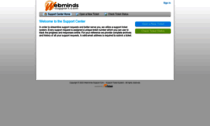 Webminds-support.com thumbnail