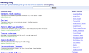 Webmogul.org thumbnail