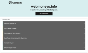 Webmoneys.info thumbnail