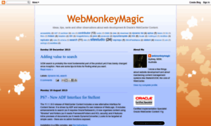 Webmonkeymagic.blogspot.com thumbnail