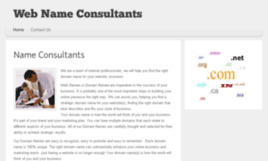 Webnameconsultants.com thumbnail