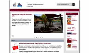 Webnormandie.ac-noumea.nc thumbnail