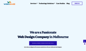 Webomazewebdesignmelbourne.com.au thumbnail