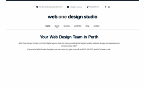 Webonedesigns.com.au thumbnail