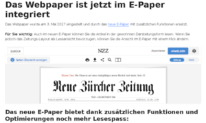 Webpaper.nzz.ch thumbnail