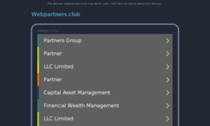 Webpartners.club thumbnail