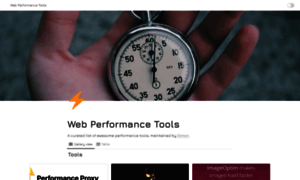 Webperf.tools thumbnail