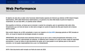 Webperformance.es thumbnail