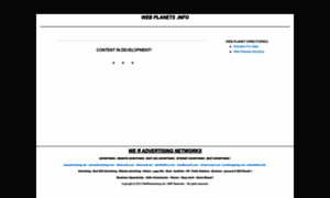 Webplanets.info thumbnail