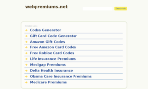 Webpremiums.net thumbnail