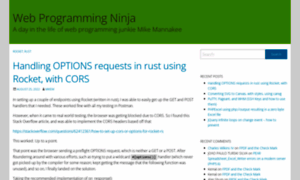 Webprogramming.ninja thumbnail