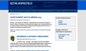 Webprostor.eu thumbnail