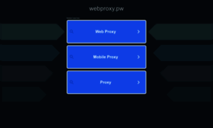 Webproxy.pw thumbnail