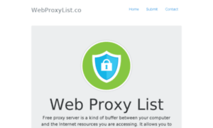 Webproxylist.co thumbnail