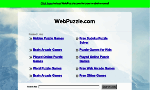 Webpuzzle.com thumbnail