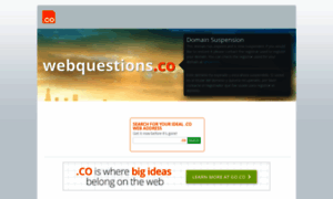 Webquestions.co thumbnail