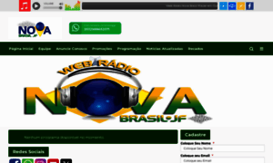 Webradionovabrasiljf.com.br thumbnail