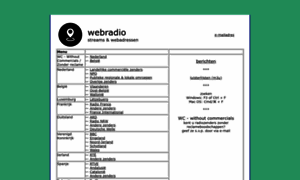 Webradiostreams.nl thumbnail