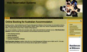 Webreservations.com.au thumbnail