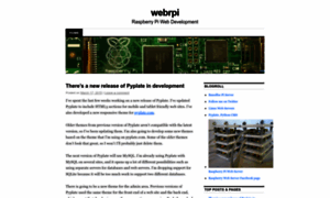 Webrpi.wordpress.com thumbnail