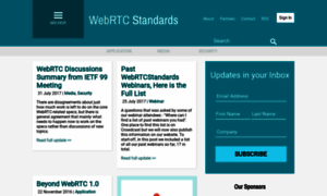 Webrtcstandards.info thumbnail