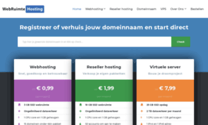 Webruimtehosting.net thumbnail