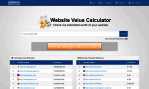 Webseitenwert.info thumbnail
