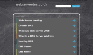 Webserverdns.co.uk thumbnail