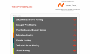 Webserverhosting.info thumbnail