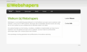 Webshapers.nl thumbnail