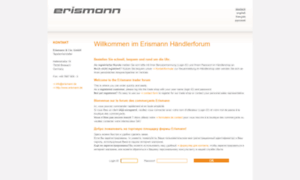 Webshop.erismann.de thumbnail