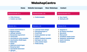Webshopcentro.nl thumbnail