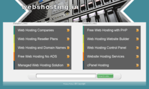 Webshosting.in thumbnail
